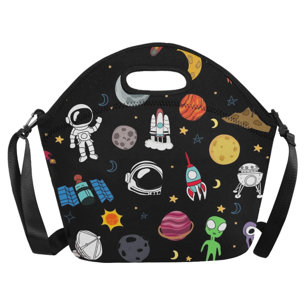 Kids Space - Neoprene Lunch Bag Neoprene Lunch Bag Printed Offshore
