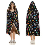 Fun Space Kids Hooded Blanket 100cm x 130cm