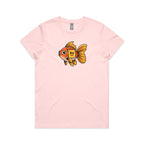 Gold Fish Periodic Table Women's AS Colour T-shirt