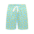 Rubber Ducks Men's Mid-Length Beach Shorts Men's Mid-Length Beach Shorts animal Printed Offshore
