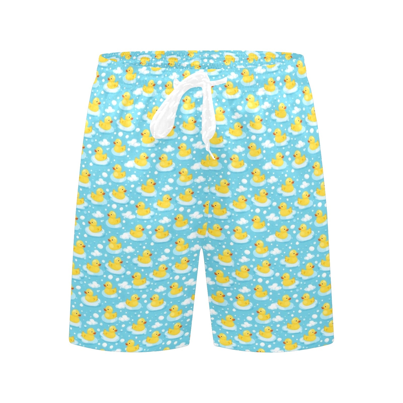 Rubber Ducks Men's Mid-Length Beach Shorts Men's Mid-Length Beach Shorts animal Printed Offshore
