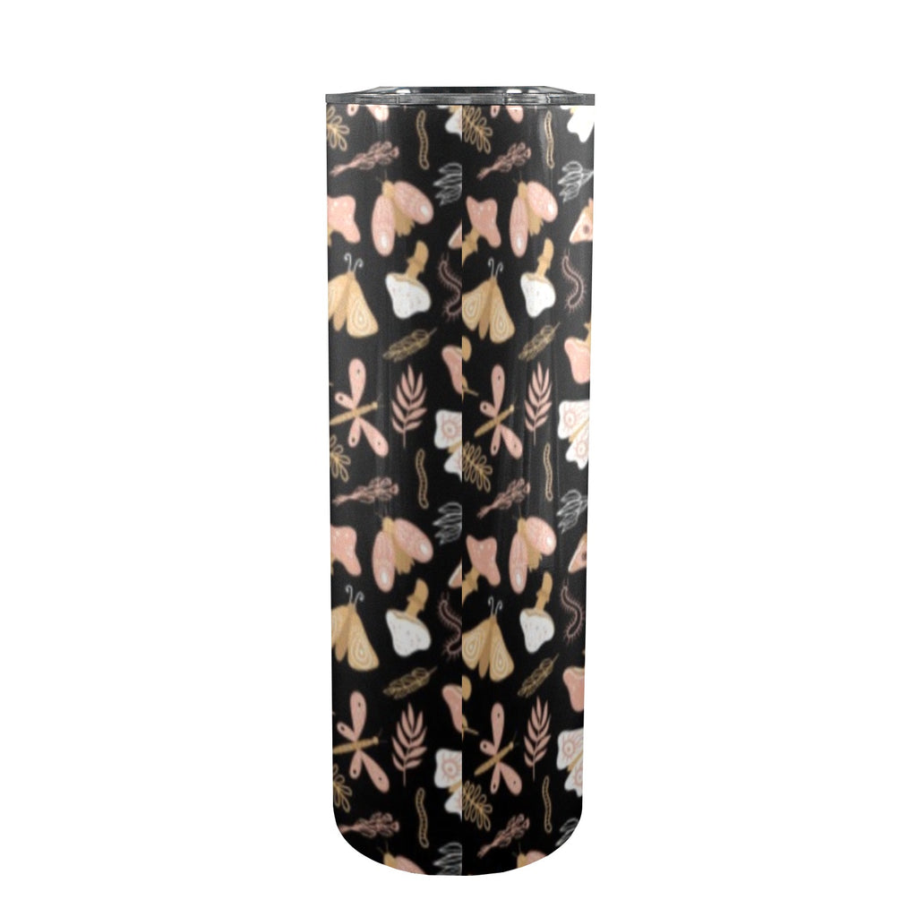 Magic Moth - 20oz Tall Skinny Tumbler with Lid and Straw