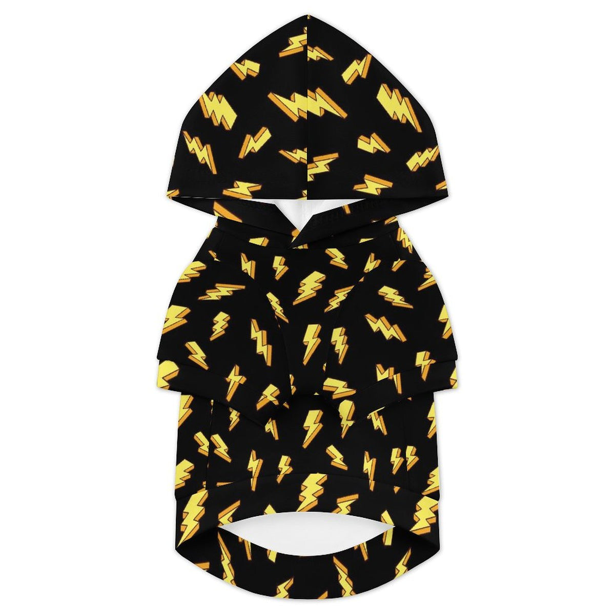 Lightning Bolts Pet Hoodie (Large Size)