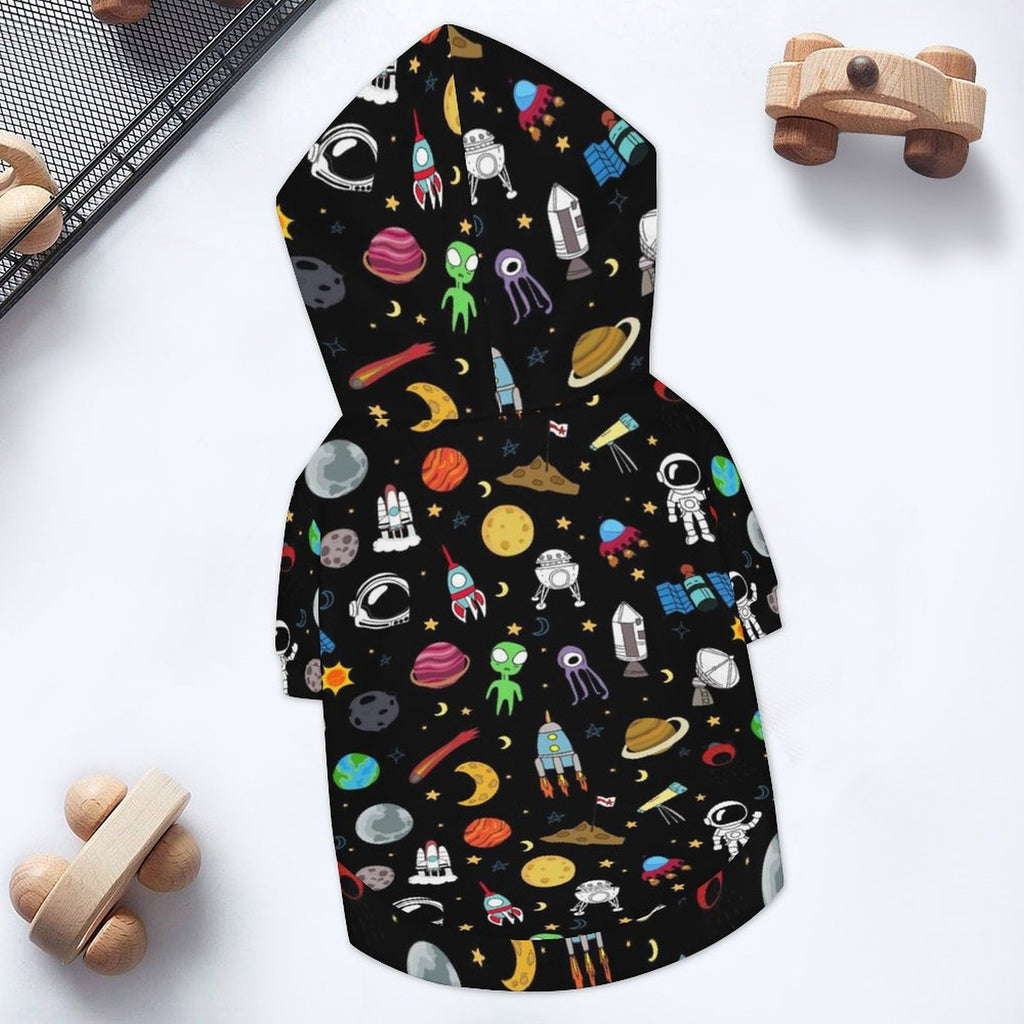 Fun Space Pet Hoodie (Small Size)