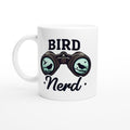 Bird Nerd - White 11oz Ceramic Mug Default Title White 11oz Mug animal Globally Fulfilled