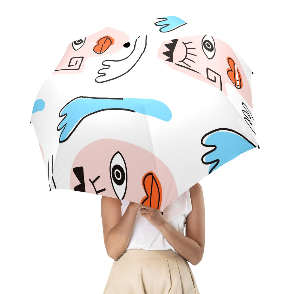 Faces - Semi-Automatic Foldable Umbrella (Model U12) Semi-Automatic Foldable Umbrella (U12)
