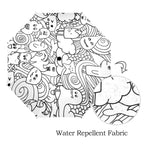 Black And White Creatures - Semi-Automatic Foldable Umbrella (Model U12) Semi-Automatic Foldable Umbrella (U12)