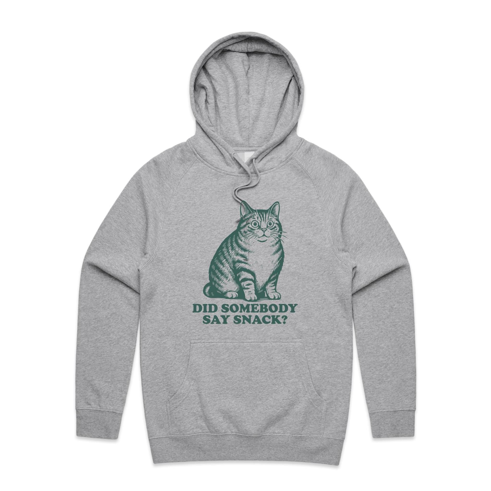 Cat, Did Somebody Say Snack? - Mens Hoodie