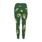 Avocado Characters - Women's High Waist Pockets Yoga Leggings