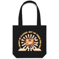 I Might Be Classic But I'm Tuned For Fun, Old Radio Canvas Tote Bag Default Title Tote Bag Music Printed In Australia Retro