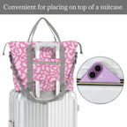 Pink Leopard Duffle Bag-Simple (Model 1715) Duffle Bag-Simple (1715)