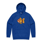 Gold Fish Periodic Table Men's AS Colour Hoodie
