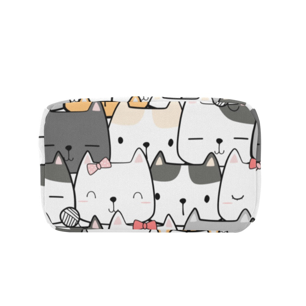 Cat Hello - Zipper Lunch Bag Zipper Lunch Bag Printed Offshore