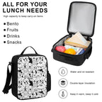 Dogs In Black And White - Three Piece Backpack Set