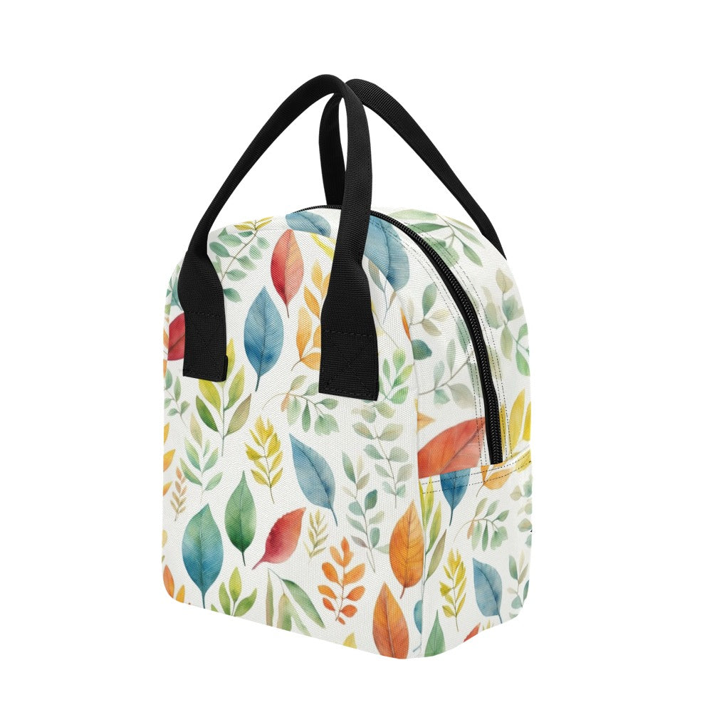 Autumn Leaves - Zipper Lunch Bag Zipper Lunch Bag Printed Offshore
