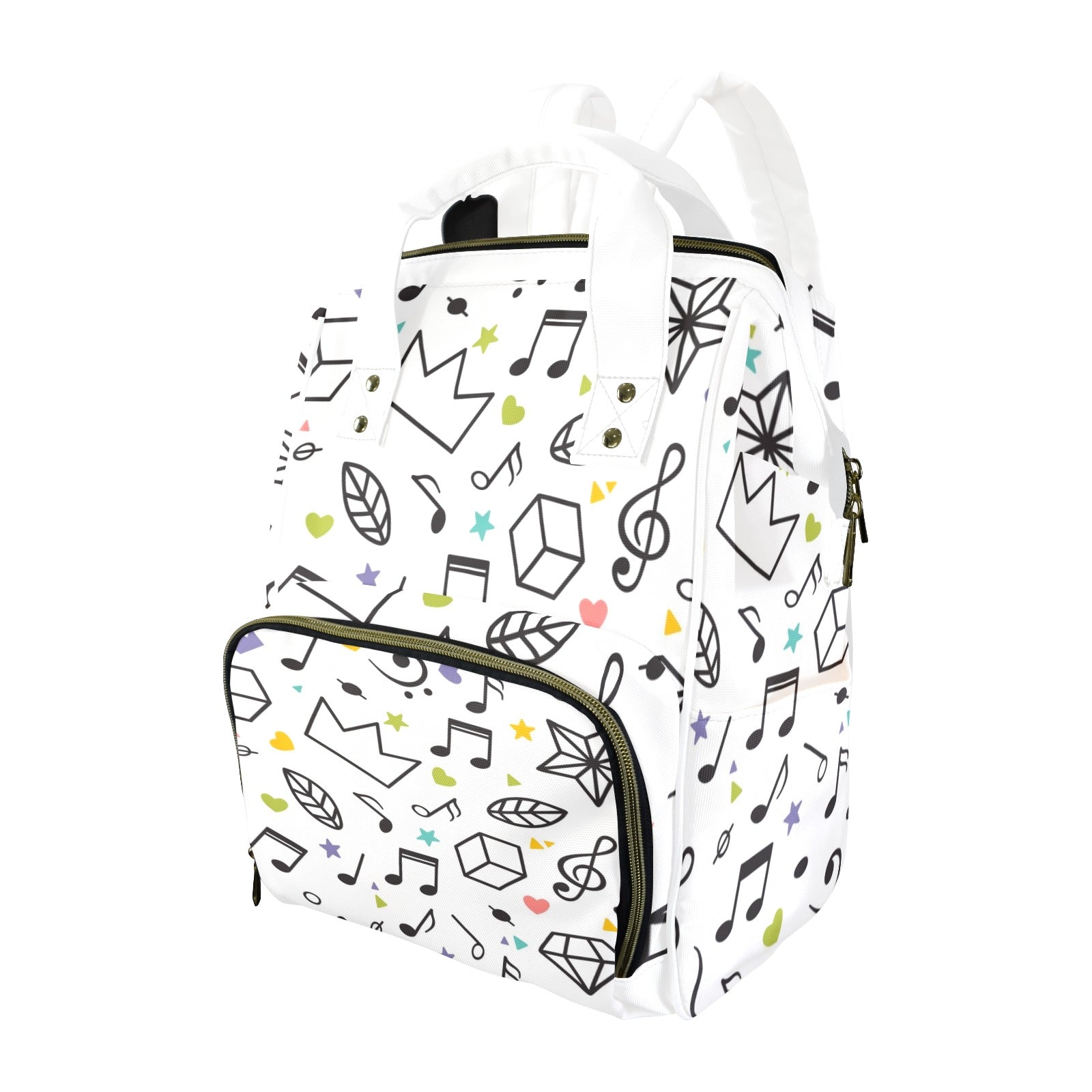 Music Time - Multi-Function Backpack, Nappy / Diaper Bag