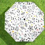 Music Time - Semi-Automatic Foldable Umbrella (Model U12) Semi-Automatic Foldable Umbrella (U12)