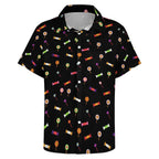 Candy - Women's Short-Sleeve Button Up Shirt