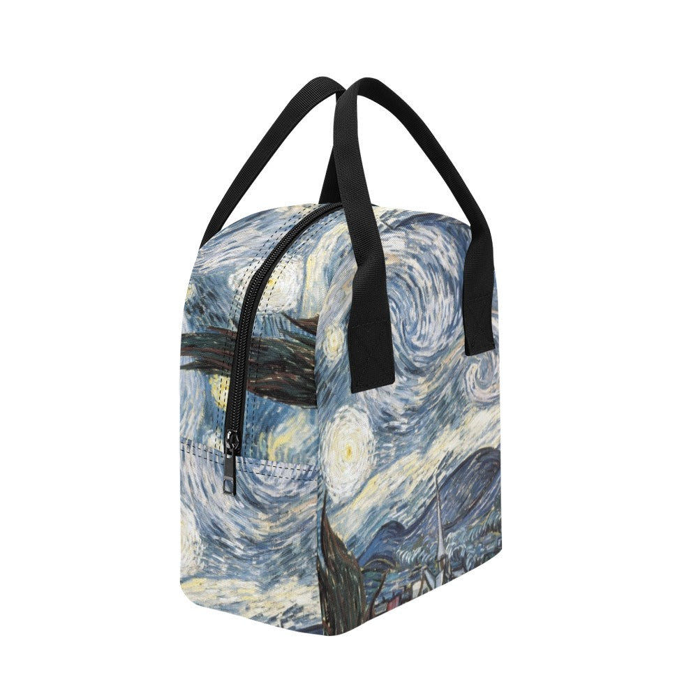 Starry Night - Zipper Lunch Bag Zipper Lunch Bag Printed Offshore