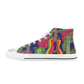 Ukulele Men's High Top Canvas Shoes US14 Men's Classic High Top Canvas Shoes Printed Offshore