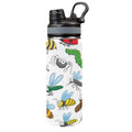 Little Creatures Insulated Water Bottle with Dual-Use Lid (18oz) One Size Insulated Water Bottle with Dual-Use Lid (18oz) animal Printed Offshore