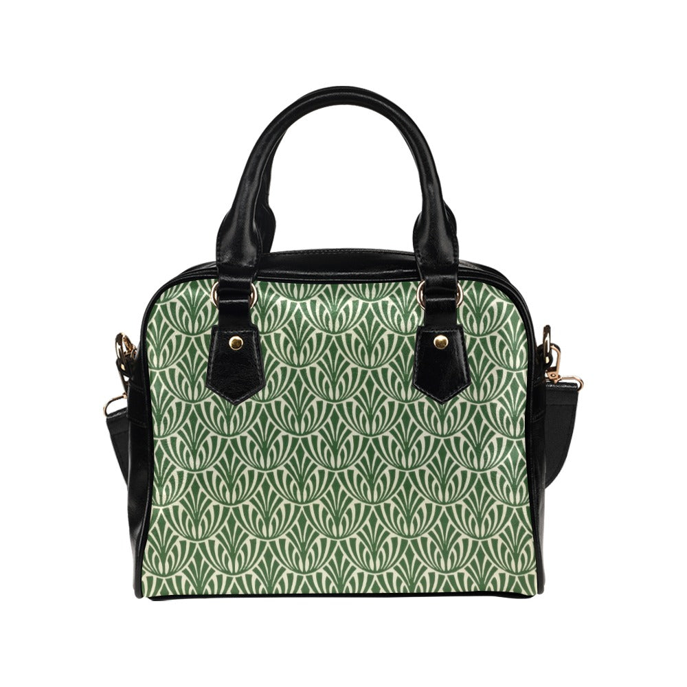 Green Pattern - Shoulder Handbag (Model 1634) Shoulder Handbags (1634)