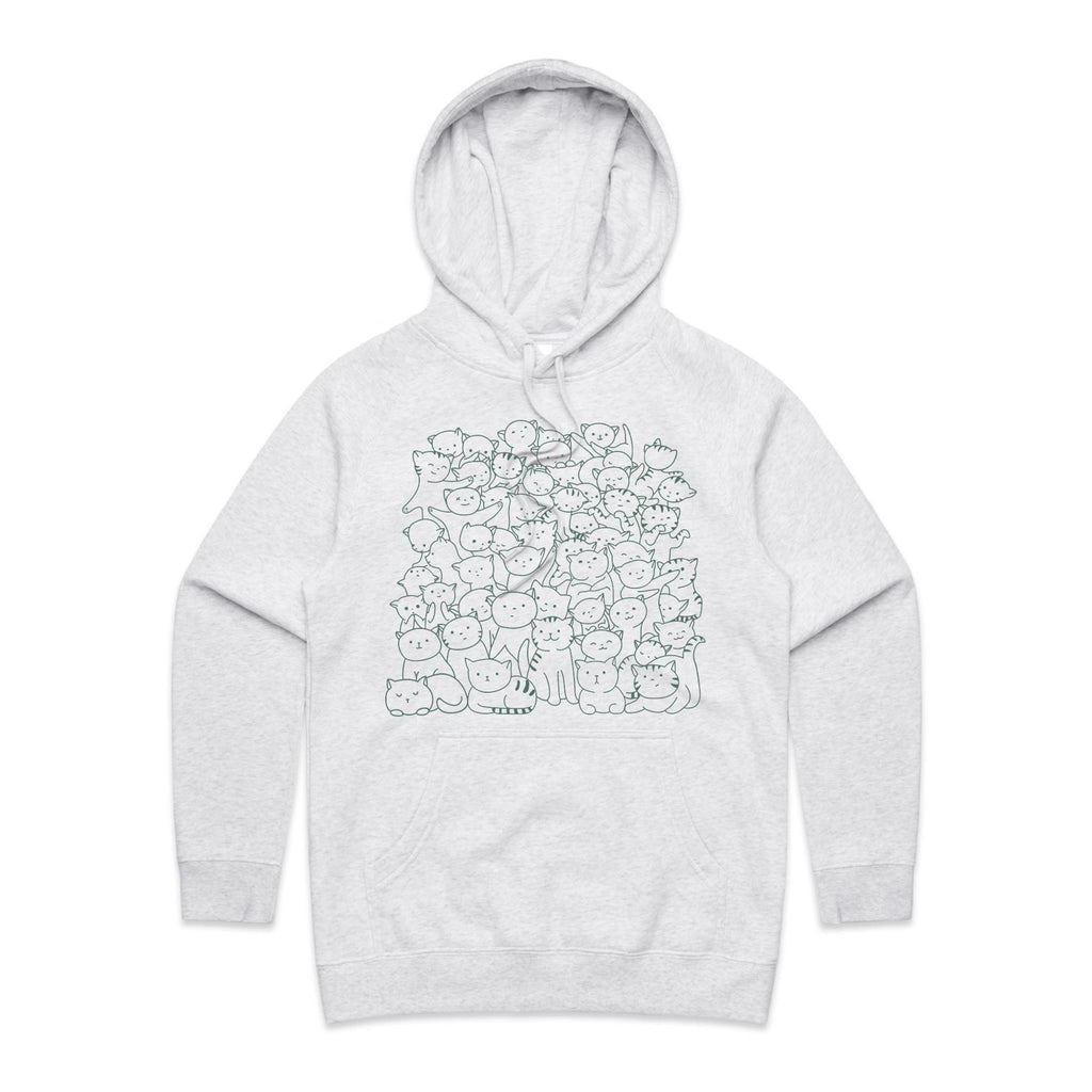 Lots And Lots Of Cats Women's AS Colour Hoodie