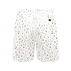 Paw Print Men's Mid-Length Beach Shorts Men's Mid-Length Beach Shorts animal Printed Offshore