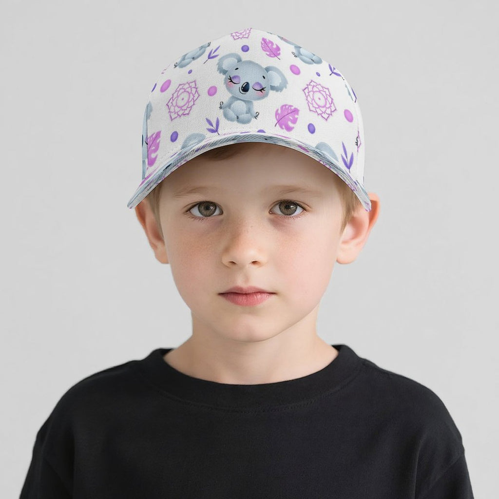 Zen Koala Kids Baseball Cap Kids Baseball Hat animal Printed Offshore