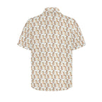 Quokkas Men's Short Sleeve Hawaiian Shirt
