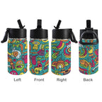 Crazy Characters 12oz Kids Water Bottle with Straw Lid