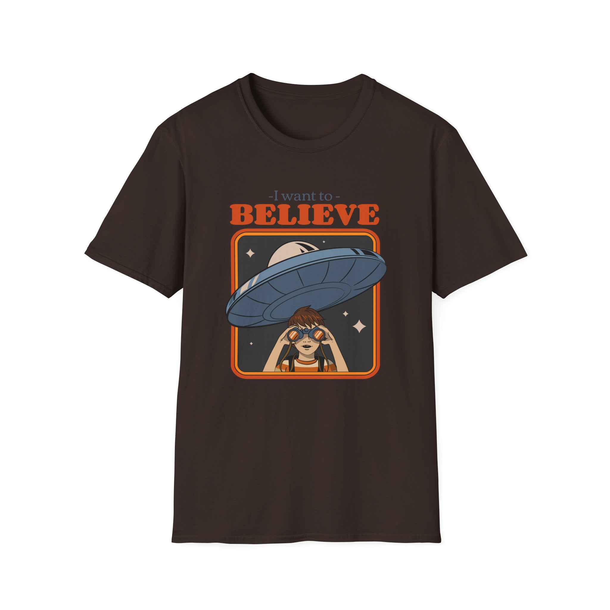 I Want To Believe, UFO - Unisex Softstyle T-Shirt