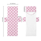 Cat Doughnuts Beach Chair Towel Cover with Side Pockets
