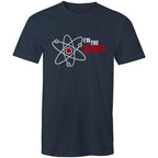 Atom, I'm The Bomb - Mens T-Shirt Navy Mens T-shirt Printed In Australia Science