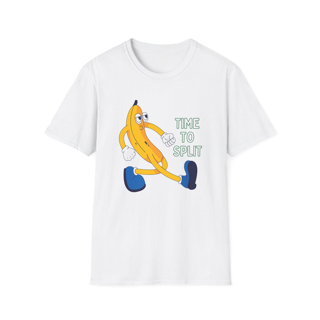 Banana, Time To Split - Unisex Softstyle T-Shirt