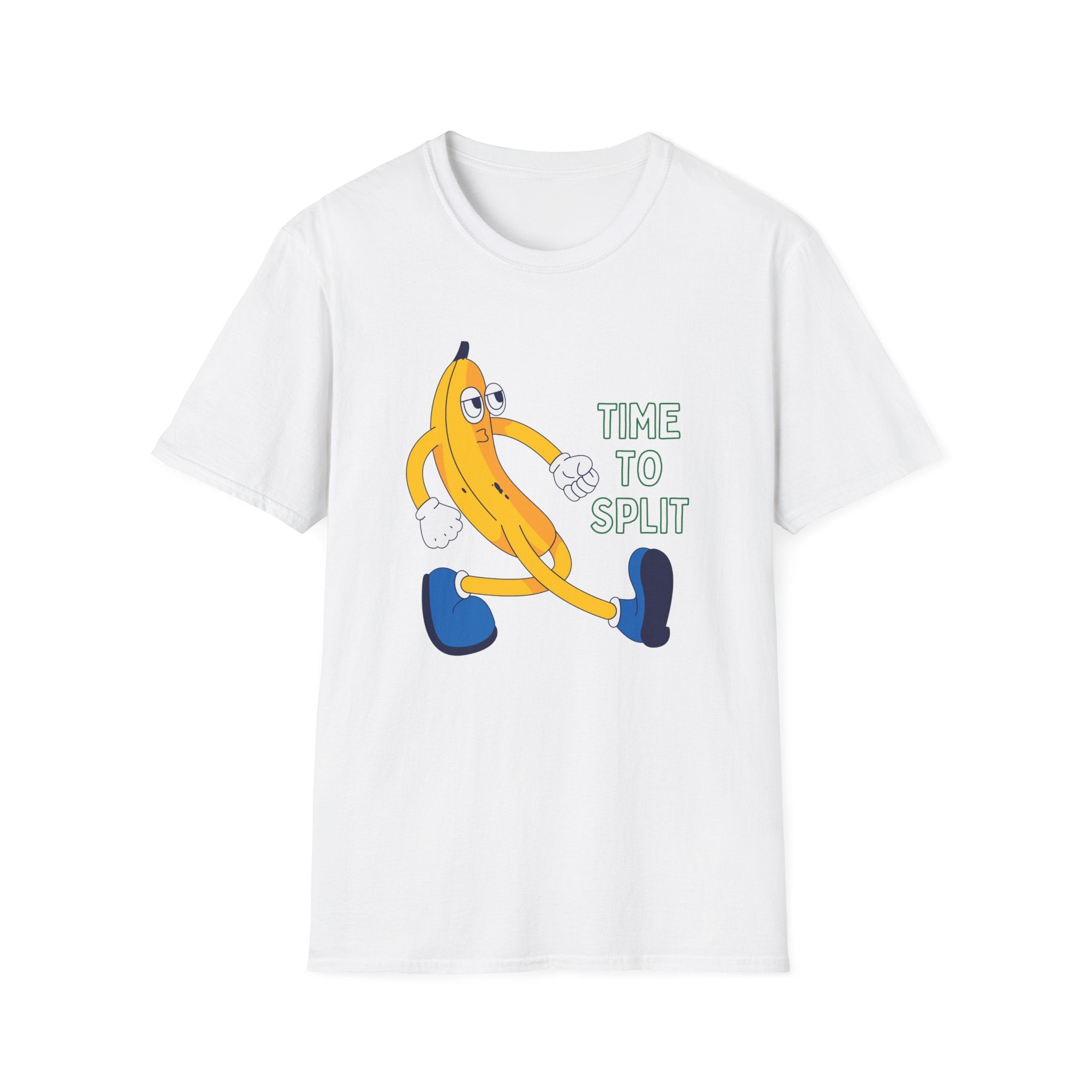 Banana, Time To Split - Unisex Softstyle T-Shirt