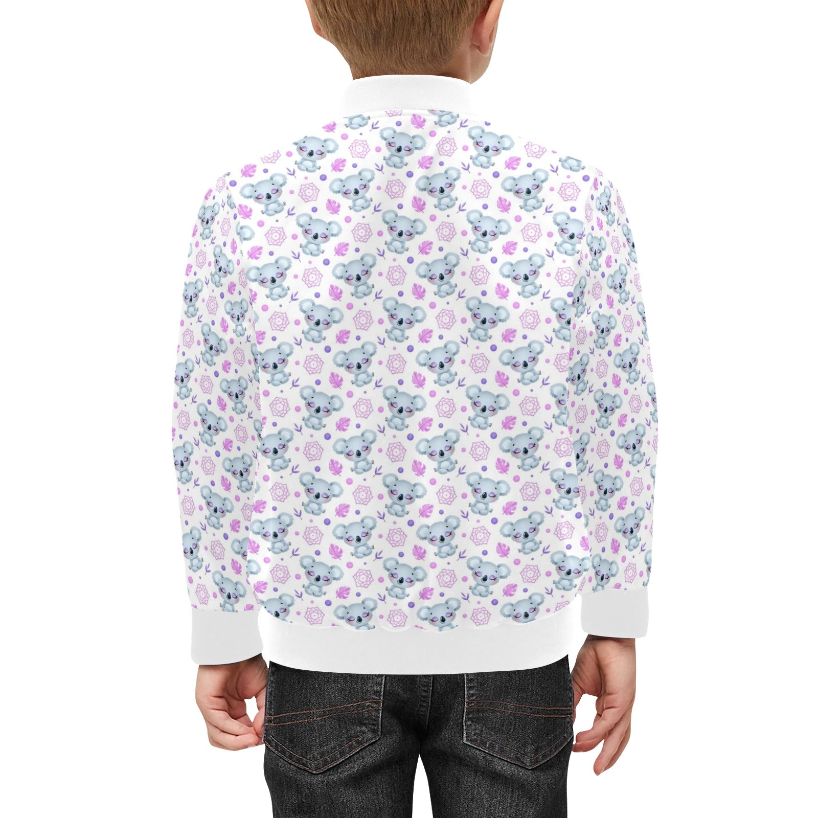 Zen Koala Kids Bomber Jacket