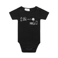 Cat String Theory Physics AS Colour Baby Bodysuit