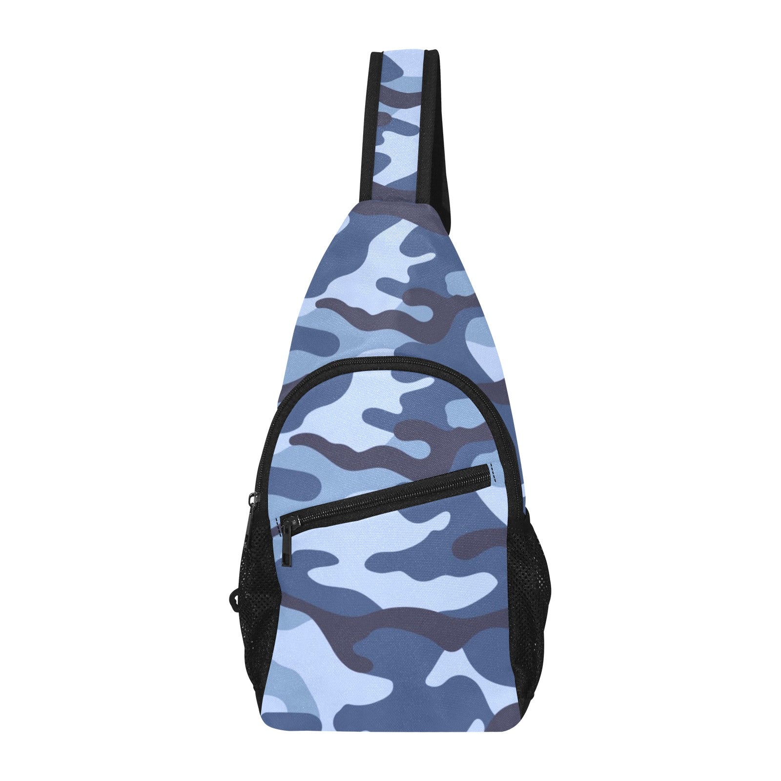 Blue Camouflage - Chest Bag