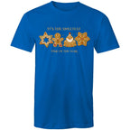Gingerbread, It's The Sweetest Time Of The Year, Christmas - Mens T-Shirt Bright Royal Mens Christmas T-shirt Christmas Printed In Australia