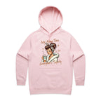 My Alone Time Is For Everyone's Safety Women's AS Colour Hoodie Pink Womens Hoodie Printed In Australia