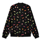 Candy Men's Casual Zip‑Up Bomber Jacket