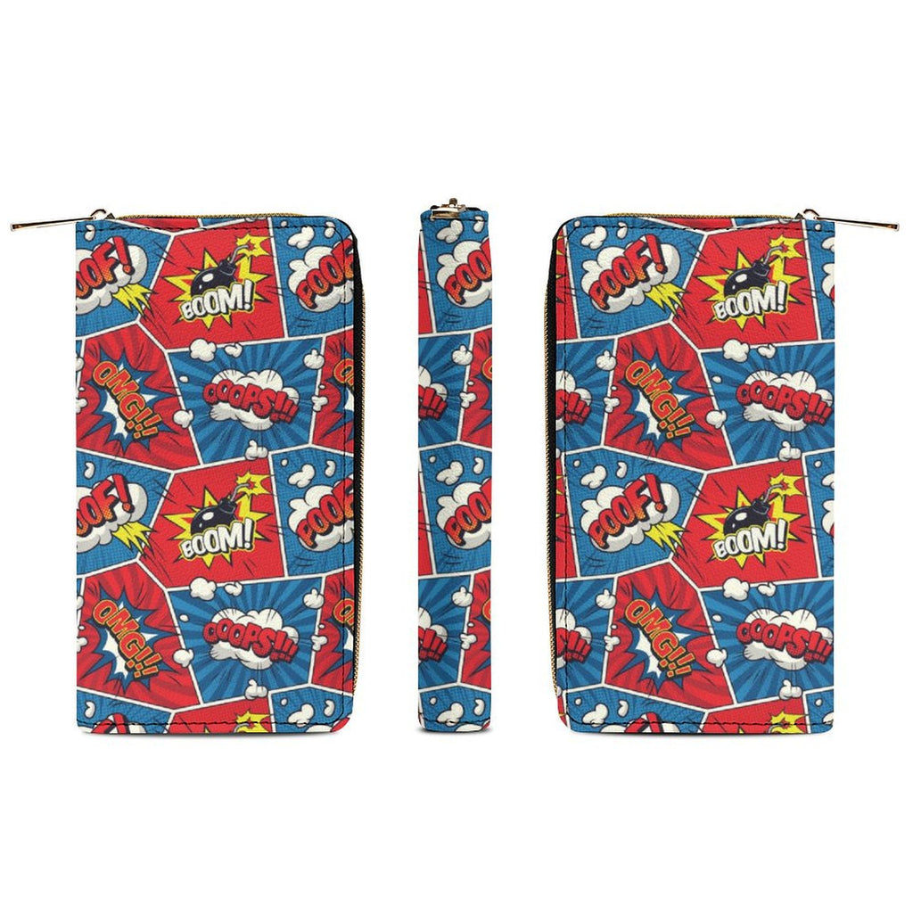 Comic Book Cells -  PU Leather Wallet