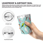 Australian Birds Small Stainless Steel Travel Mug Cup 12oz/350ml