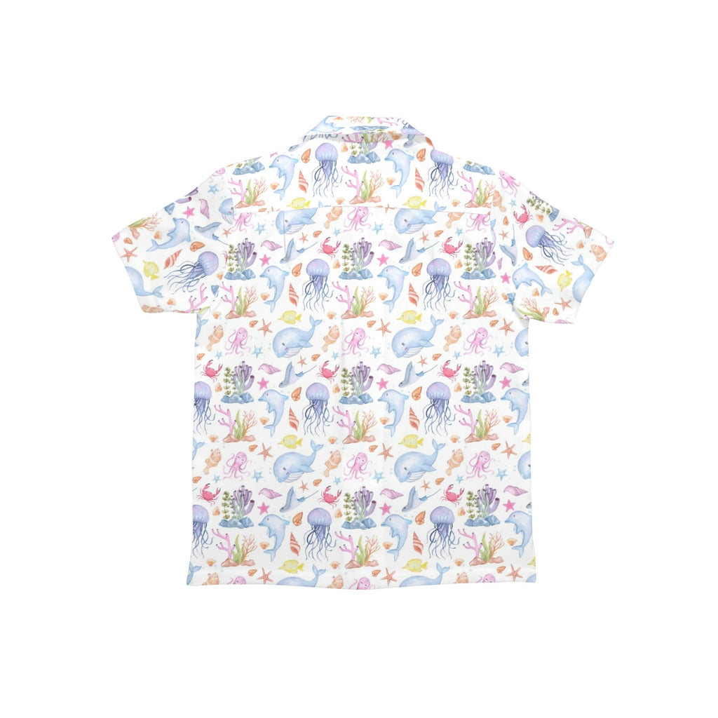 Under The Sea Junior Kids Hawaiian Shirt