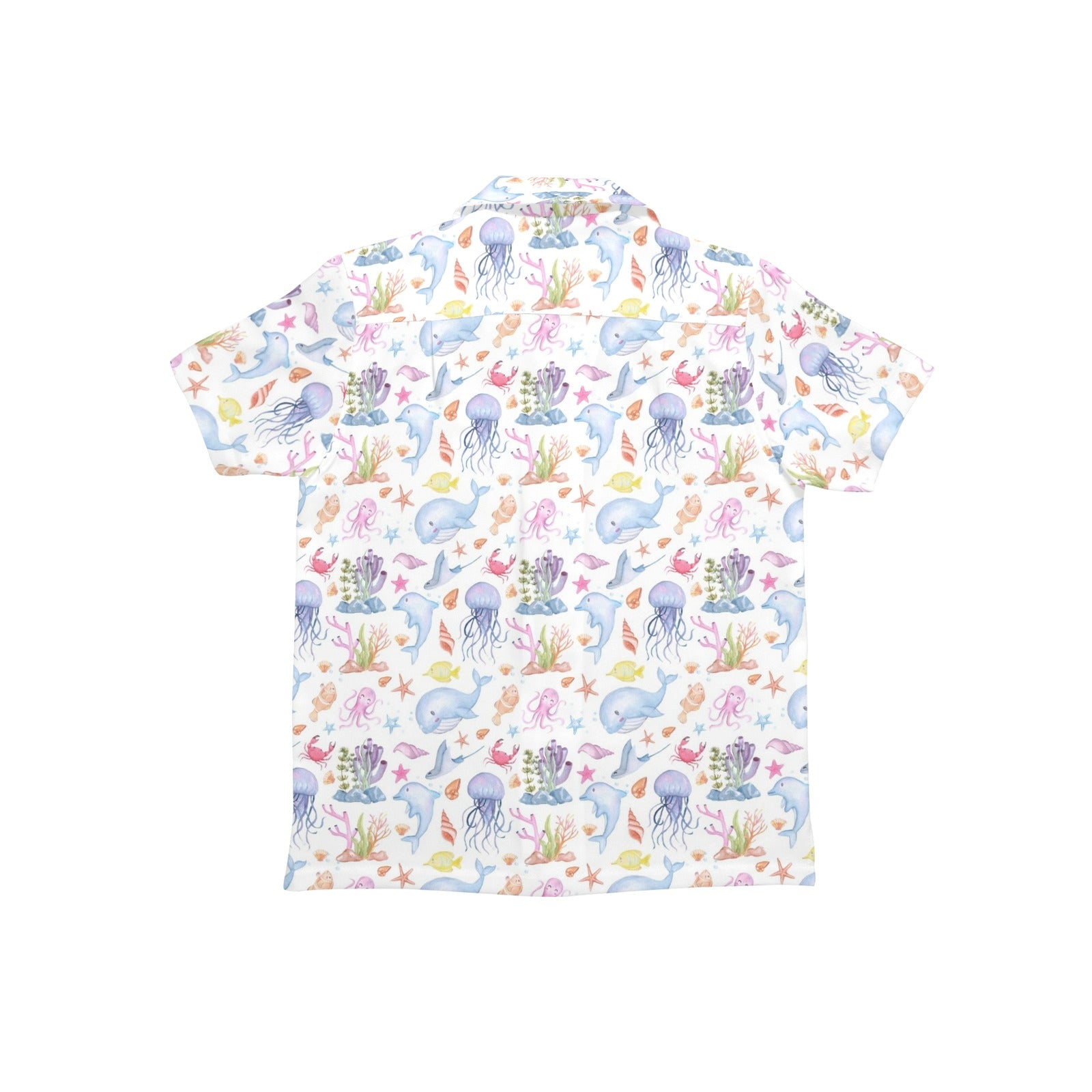 Under The Sea Junior Kids Hawaiian Shirt