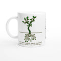 Personalised - Square Roots - White 11oz Ceramic Mug White 11oz Ceramic Mug - Personalised 11oz Mug customise Globally Fulfilled Maths personalise Plants Science