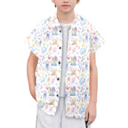Under The Sea Senior Kids Hawaiian Shirt