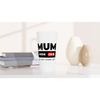 Mum Mode On - White Latte 17oz Ceramic Mug Latte Mug Globally Fulfilled Mum