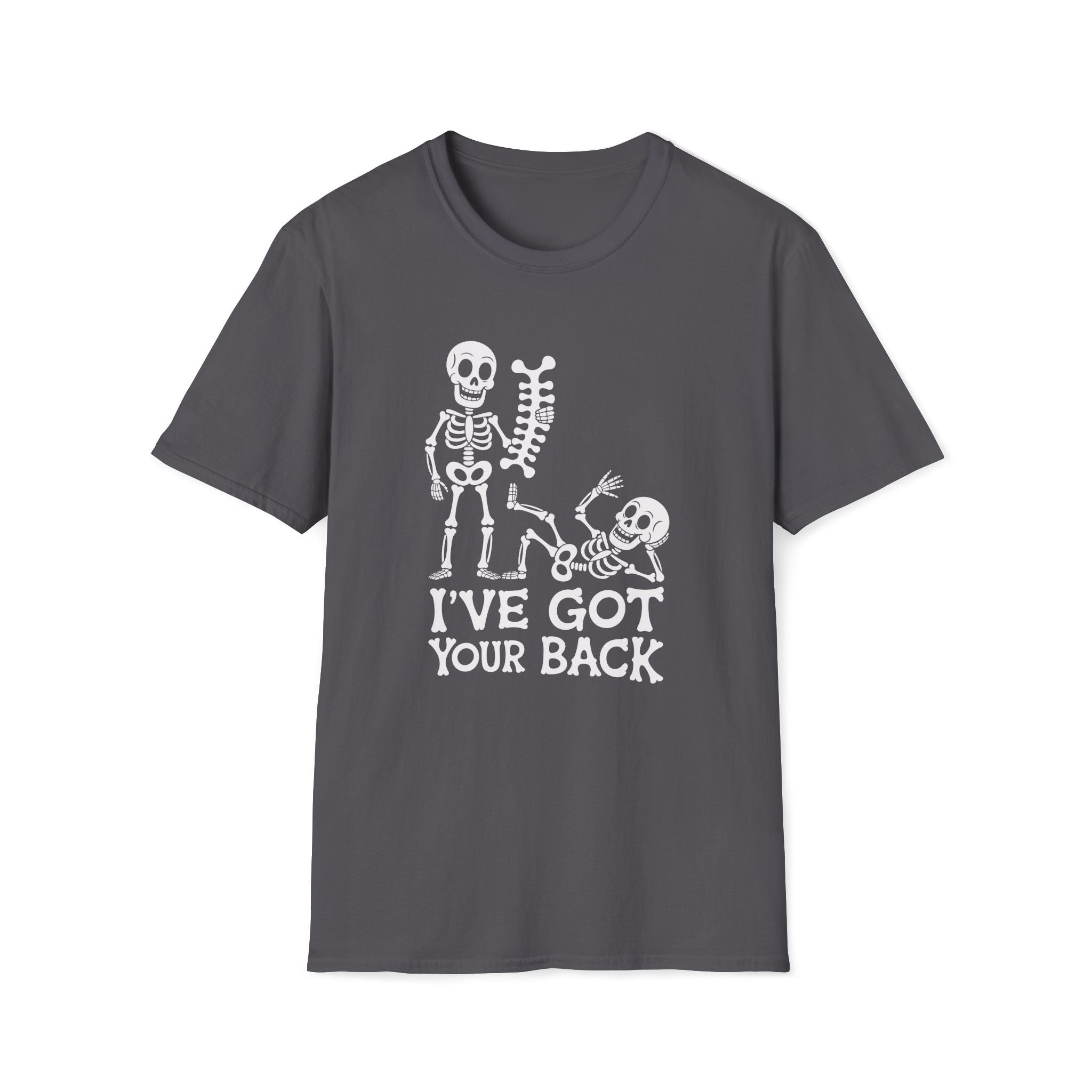 Skeleton, I've Got Your Back - Unisex Softstyle T-Shirt